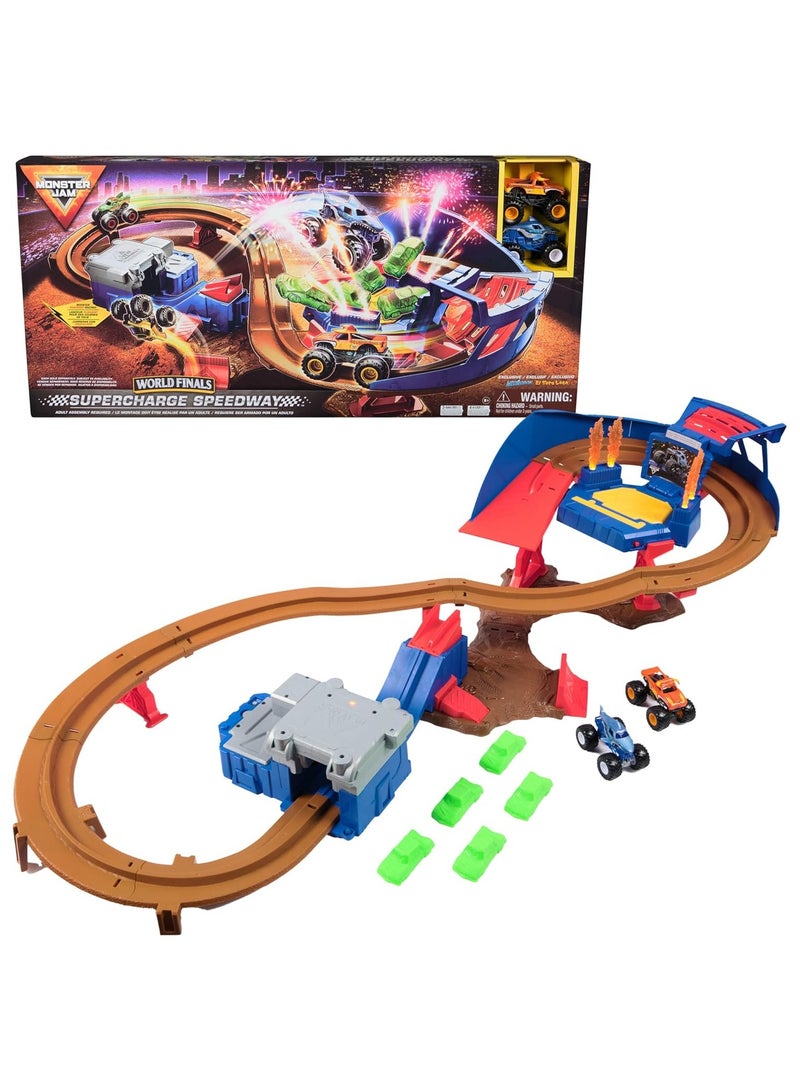 Monster Jam Supercharge Speedway Playset