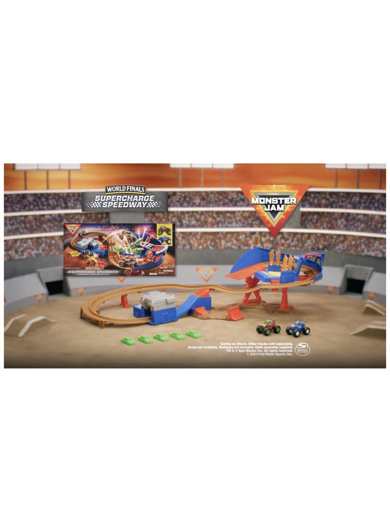 Monster Jam Supercharge Speedway Playset