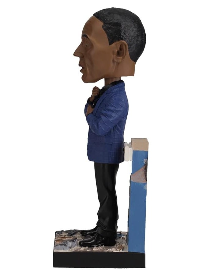 Royal Bobbles Breaking Bad Gus Fring Face Off Collectible Bobblehead Statue