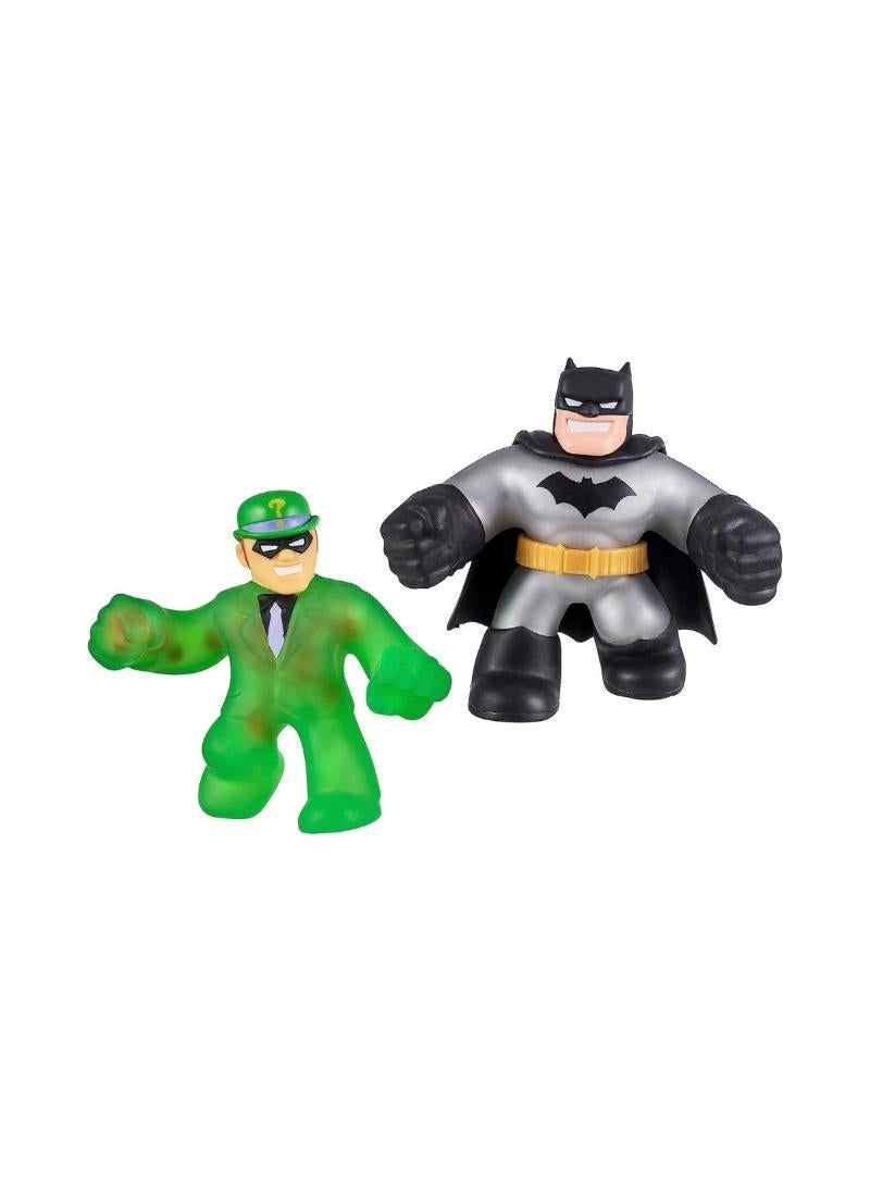 Heroes Of Goo Jit Zu DC Versus Pack Metallic Batman Vs The Riddler