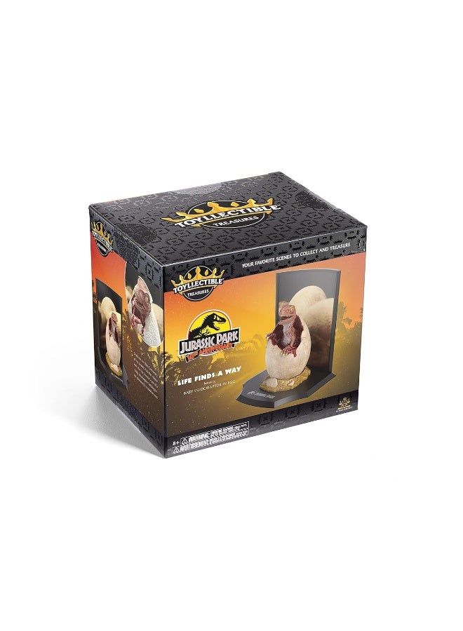 The Noble Collection Jurassic Park Toyllectible Treasure - Life Finds a Way - Egg