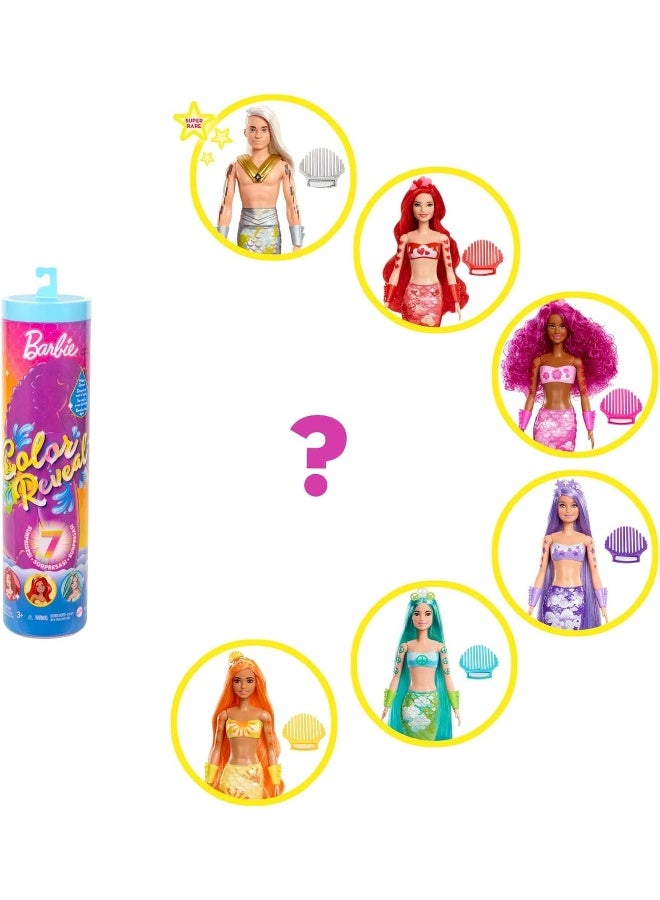 Barbie Color Reveal Mermaids Surprise Model