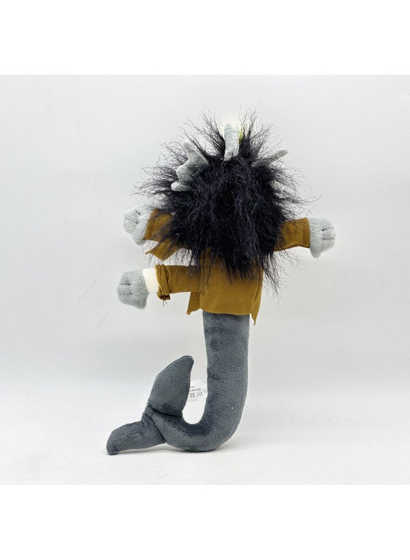 Pressure Sebastian Solace Game Character Plush Toys For Fans Gift Horror Stuffed Figure Doll For Kids And Adults Great Birthday Stuffers For Boys Girls