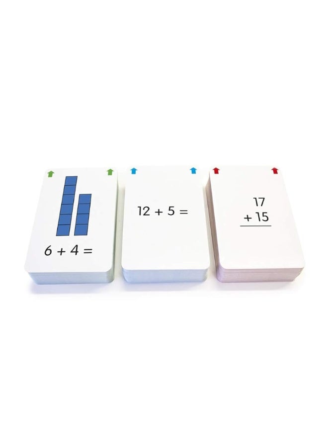 Junior Learning JL204 Addition Flashcards Medium