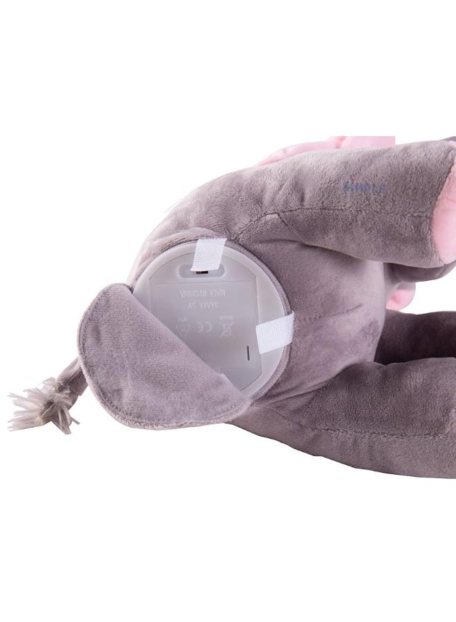 Dimple Kaia Interactive Animated Singing & Peek-A-Boo Plush Elephant Baby Stuffed Animal with Floppy Ears, Engaging Musical Infant Baby Toys for Kids - DC12696