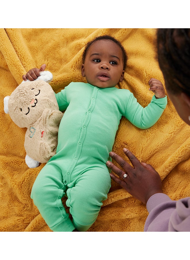 Slumber Bunny - Portable Plush Toy With Music And Light For Newborns, Baby Toy From Birth, Baby Shower And Newborn Gift, Hxg97