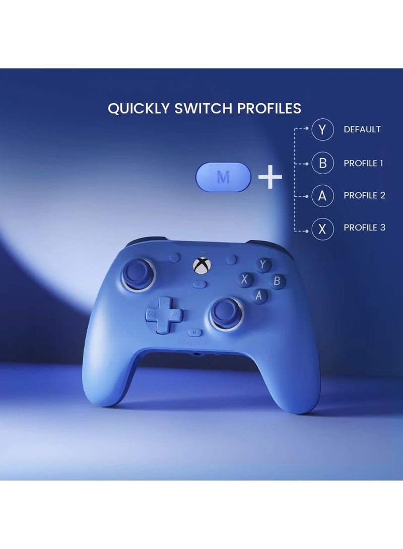 Professional Gamepad GameSir G7se Wired Color Gaming Controllers for Xbox Series X/S, Xbox One, Windows 10/11 Plug Steam and Play Gamepad with Hall Effect Joysticks/Hall Trigger Blue