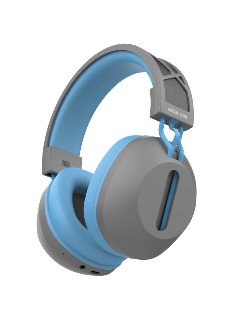 SolarEcho ANC / Microphone / Aux Support / Infinite Play Time / Music / Movies - Grey / Blue