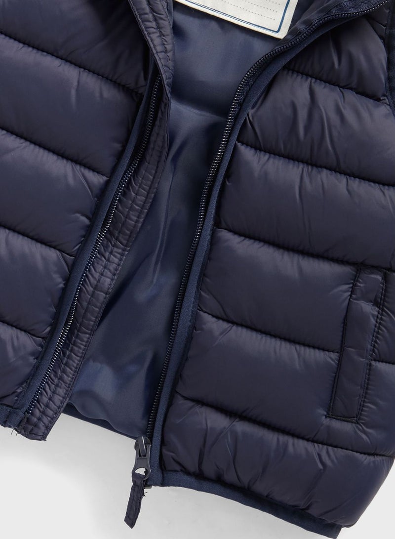 Kids Essential Puffer Vest Jacket