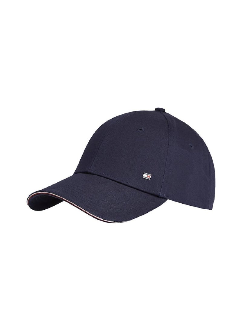 Men's Corporate Six-Panel Baseball Cap, Blue - Cotton