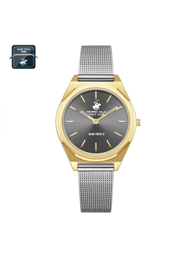 BEVERLY HILLS POLO CLUB Women's Analog Gun Dial Watch - BP3711X.260