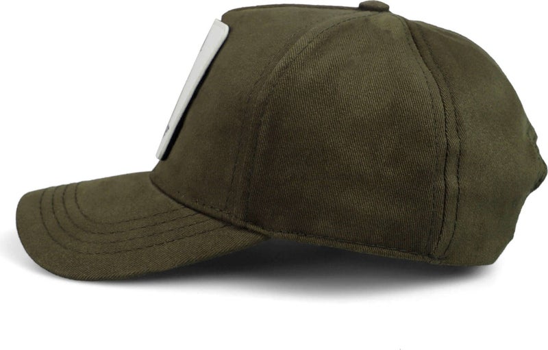 BlackBörk V1 Kids Baseball Chameleon - Khaki Children's Hat (Cap) with 3 Code Logo