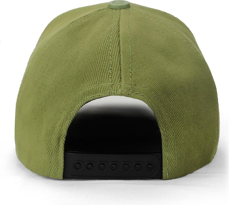 V1 Baseball Kids Lion - Unisex Light Green Children's Hat (Cap) with 5 Code Logo