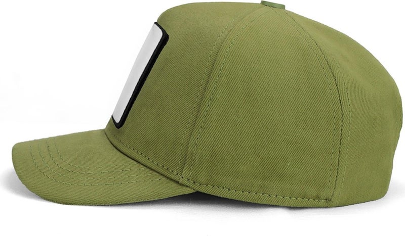 V1 Baseball Kids Lion - Unisex Light Green Children's Hat (Cap) with 5 Code Logo