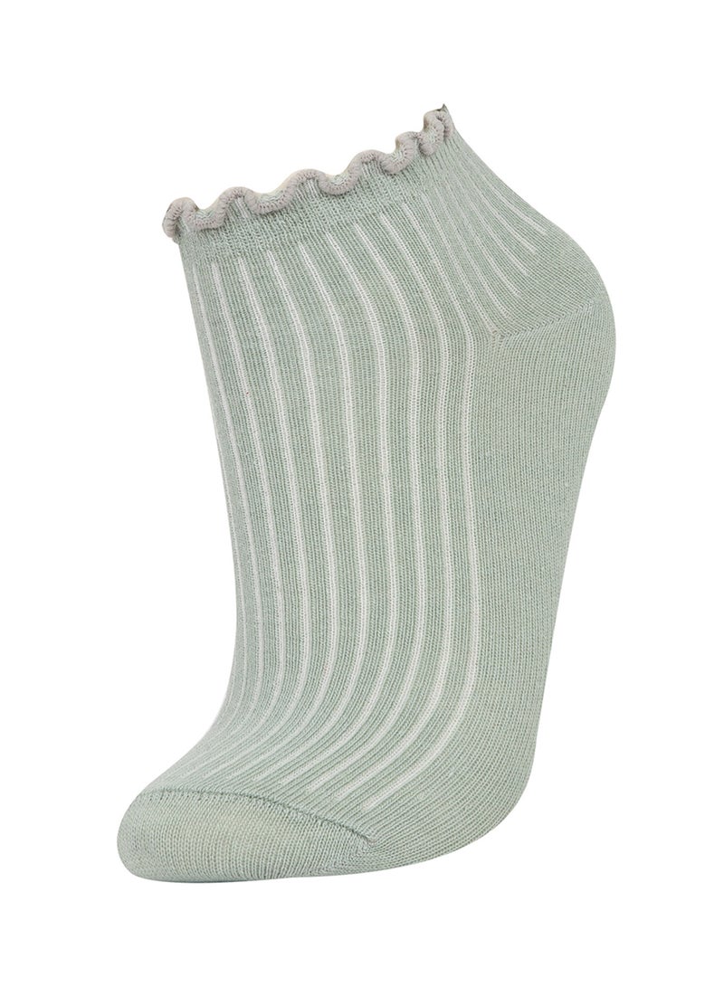 Relax Fit 5-Pack Cotton Ankle Socks