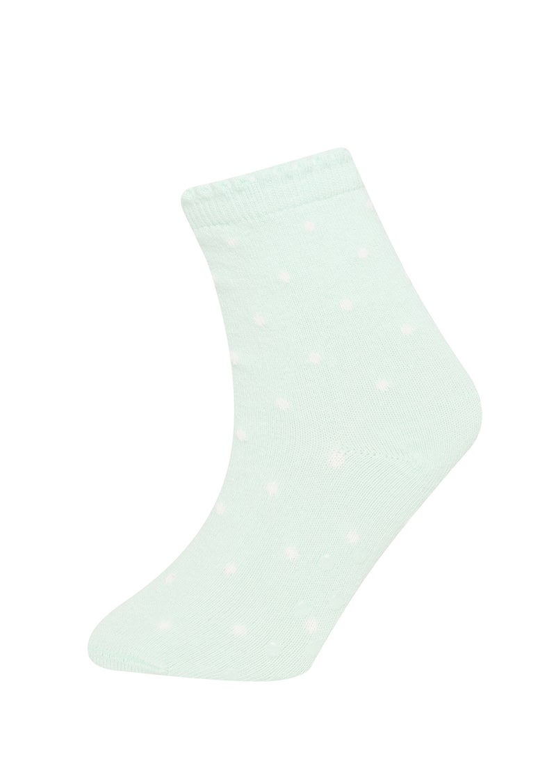 Seamless 5-Pack Cotton Long Socks