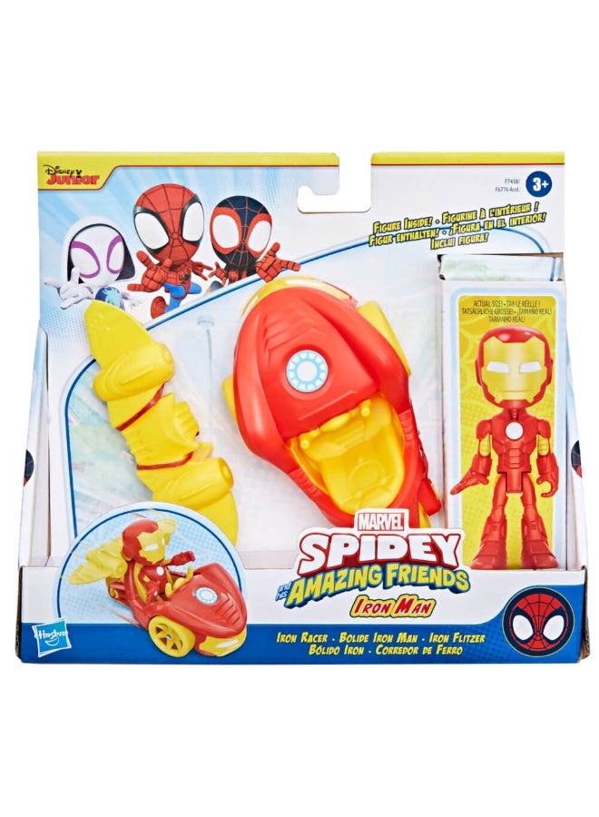 Spidey And His Amazing Friends Iron Racer Playset