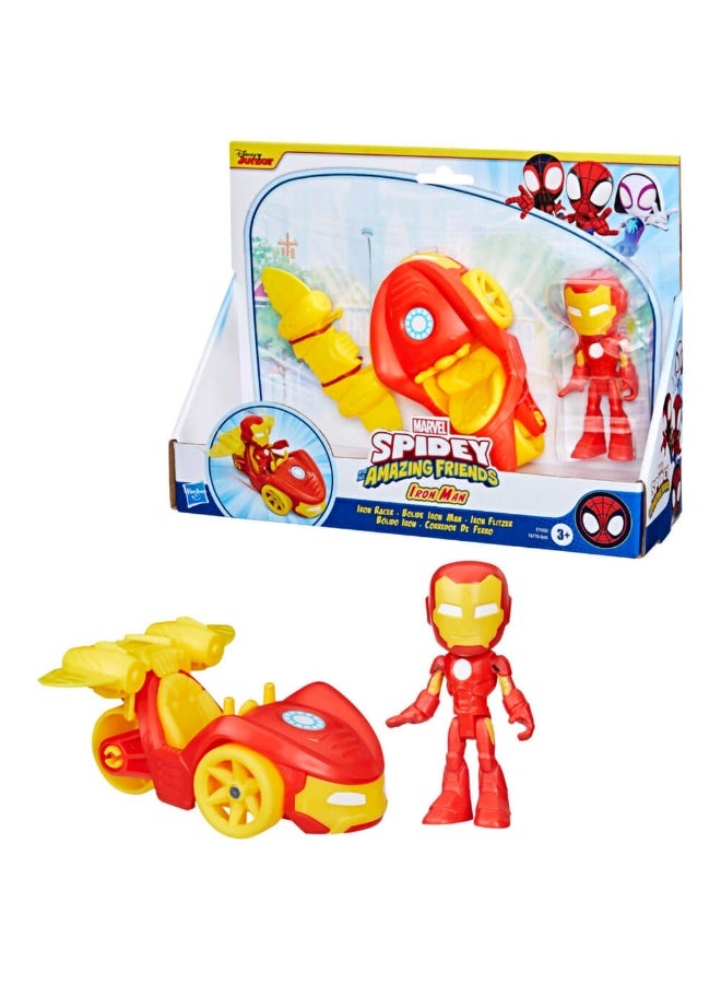 Spidey And His Amazing Friends Iron Racer Playset