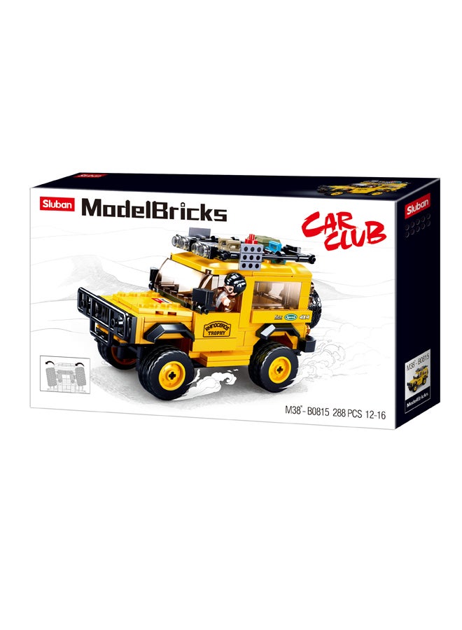 M38-B0815 228-Piece Model Car Club Bricks-Defender Building Set, Multicolour 6_years