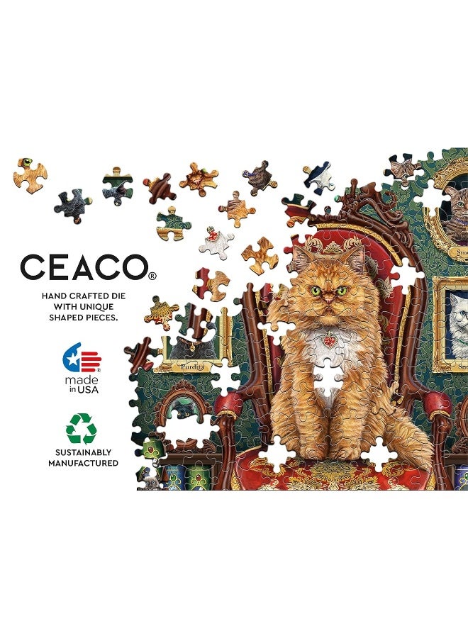 Ceaco - Night Spirit - Mad About Cats - 500 Piece Jigsaw Puzzle