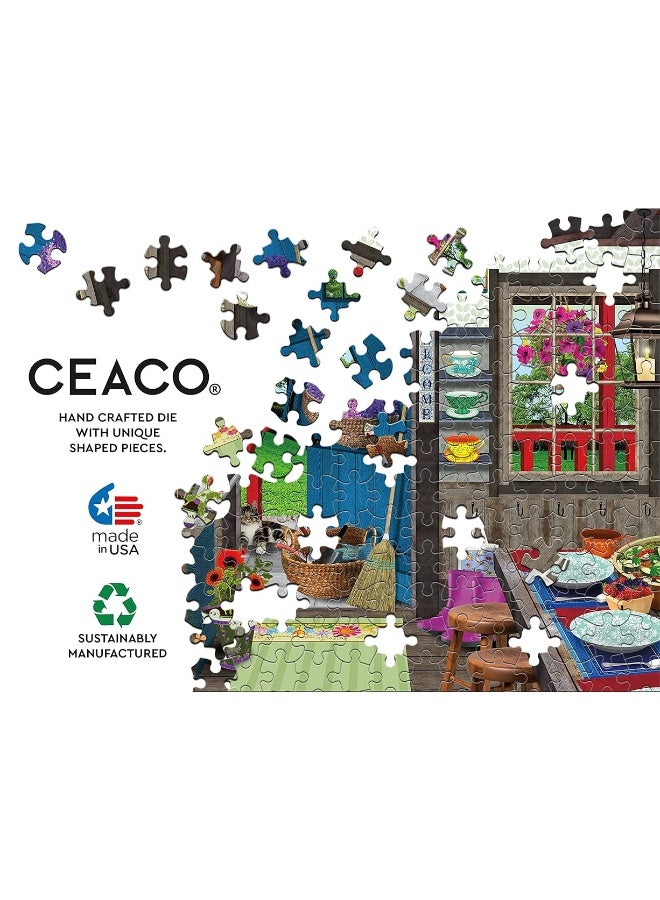 Ceaco - Tracy Flickinger - Country Kitchen - 300 Piece Jigsaw Puzzle