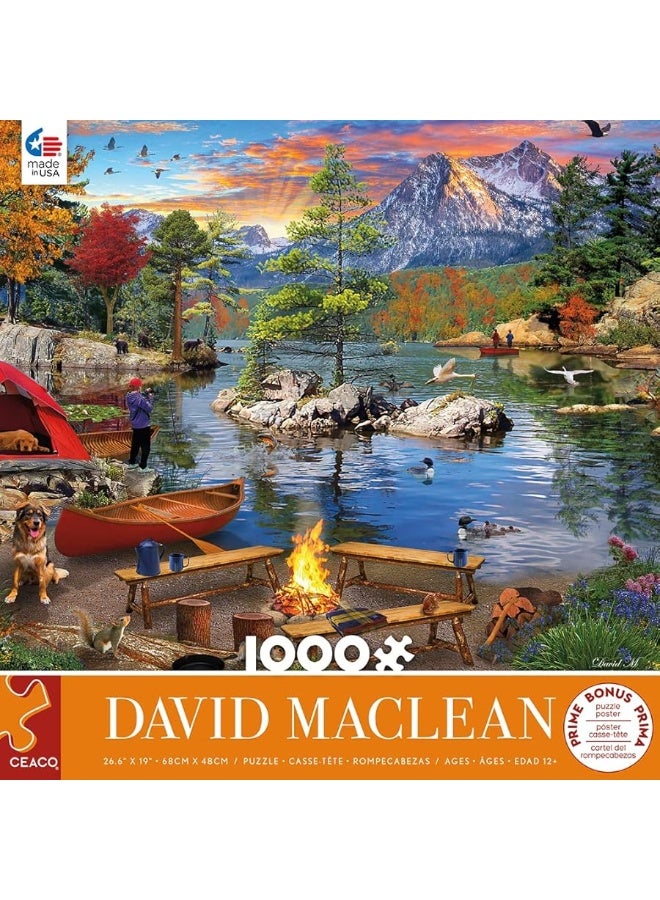 Ceaco - David Maclean - Fishing with My Son - 1000 Piece Jigsaw Puzzle