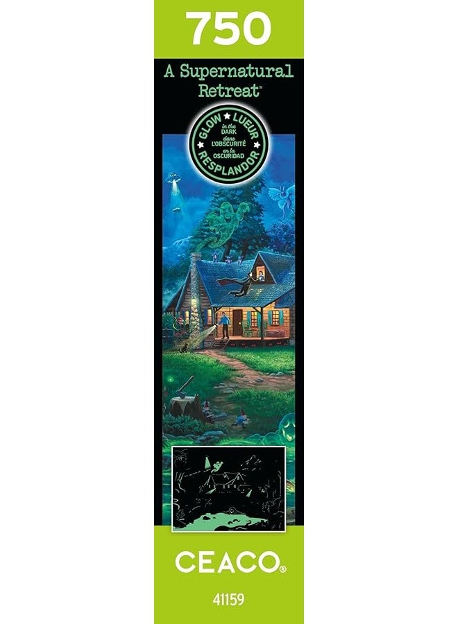 Ceaco - A Supernatural Retreat - Glow - 750 Piece Jigsaw Puzzle