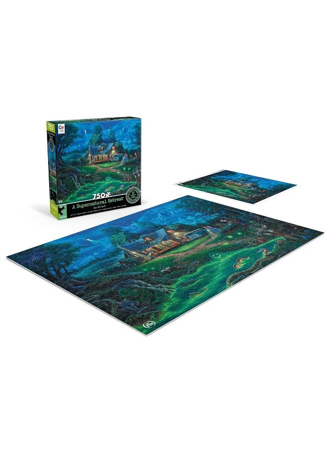 Ceaco - A Supernatural Retreat - Glow - 750 Piece Jigsaw Puzzle