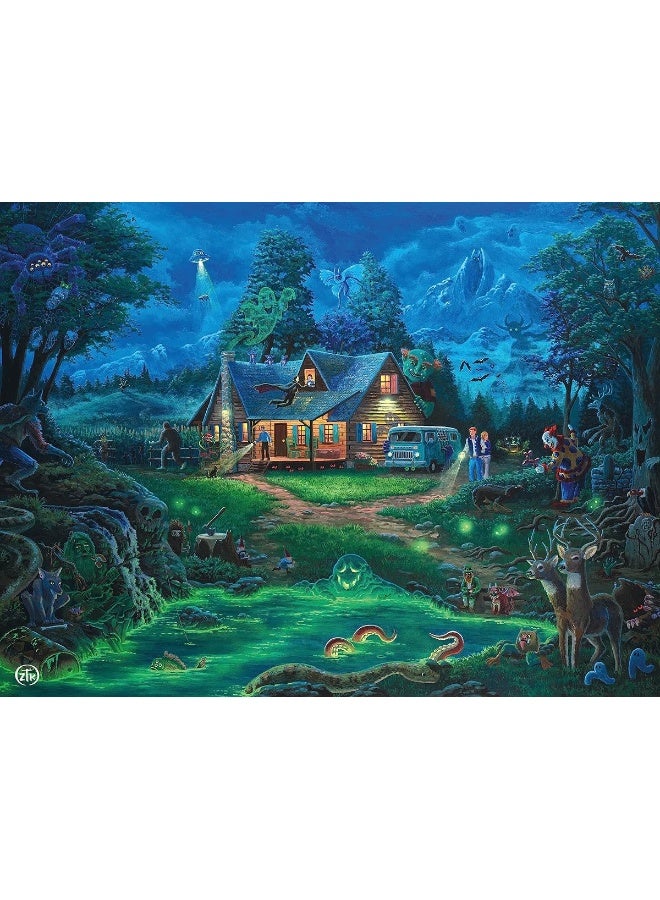 Ceaco - A Supernatural Retreat - Glow - 750 Piece Jigsaw Puzzle