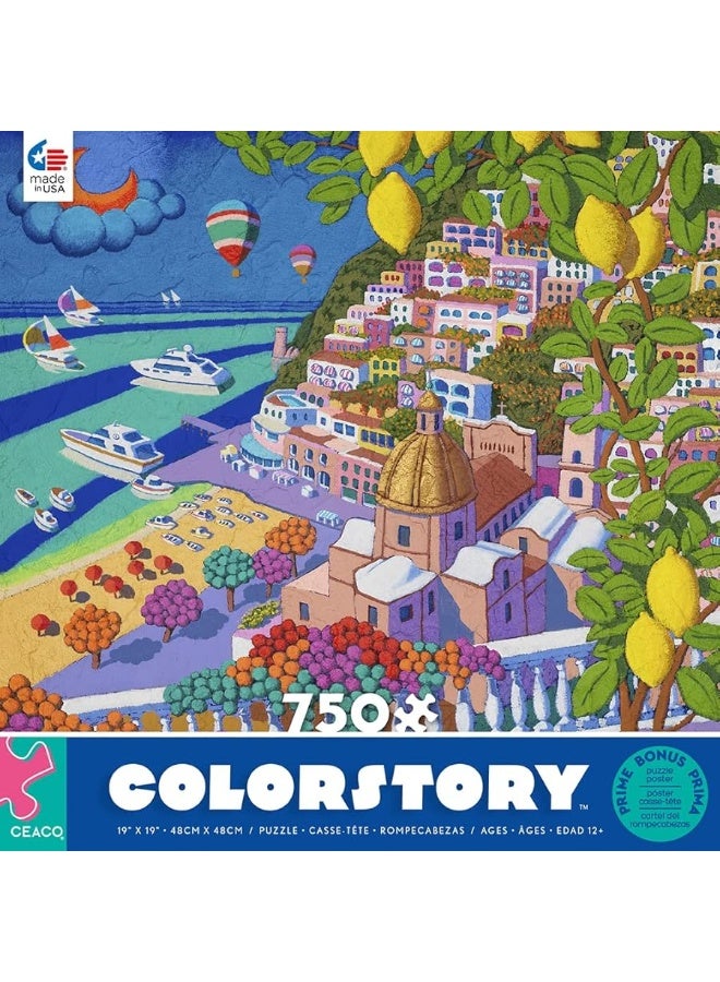 Ceaco - Colorstory - Positano - 750 Piece Jigsaw Puzzle