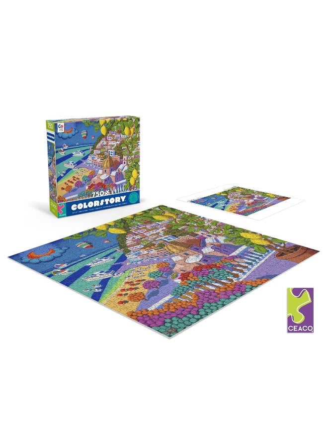 Ceaco - Colorstory - Positano - 750 Piece Jigsaw Puzzle