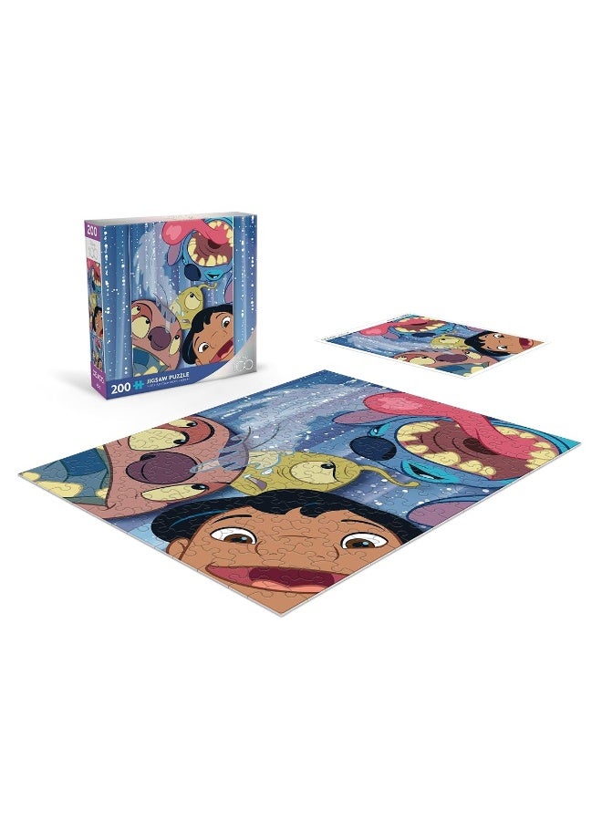 Ceaco - Disney's 100th Anniversary - Lilo & Stitch - Selfies - 200 Piece Jigsaw Puzzle