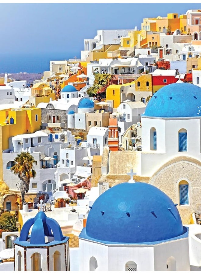 Ceaco - Sunny Santorini - 500 Piece Jigsaw Puzzle