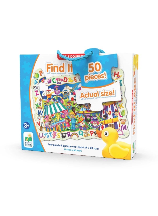 Puzzle Doubles Find It! Abc Puzzle And Game