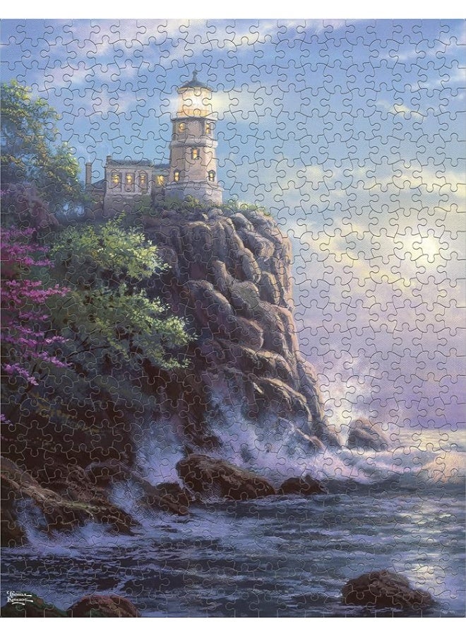 Ceaco - 8 in 1 Multipack - Thomas Kinkade - (2) Round 300 Piece, (4) 550 Piece, (1) 750 Piece (1) 1000 Piece Jigsaw Puzzles