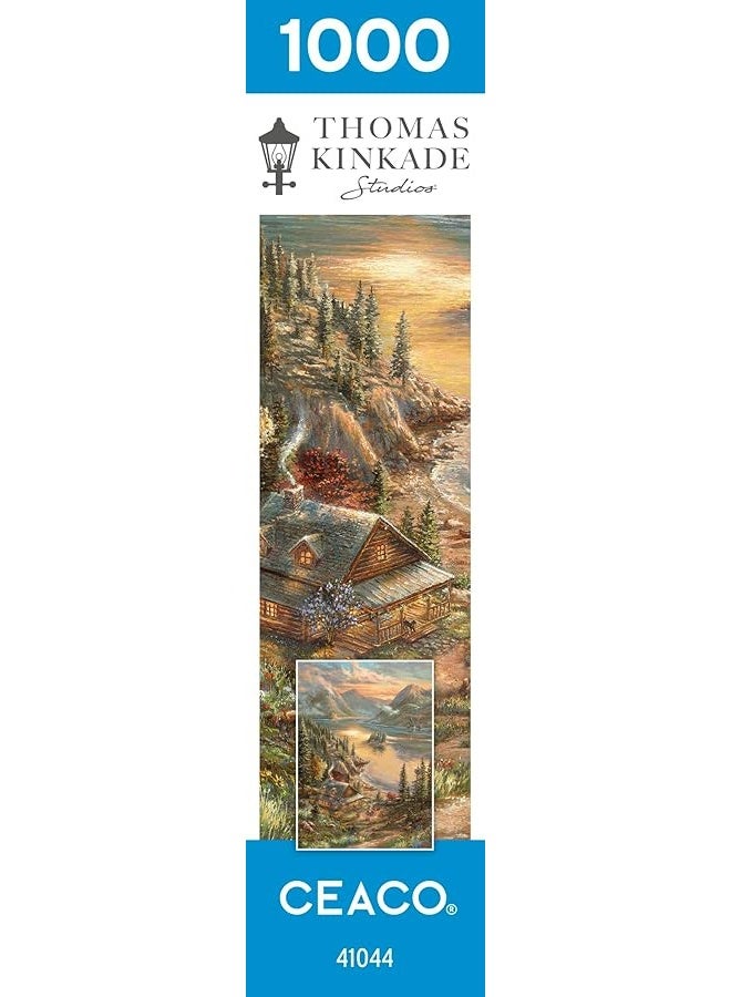 Ceaco - Thomas Kinkade - Lakeside Splendor - 1000 Piece Jigsaw Puzzle