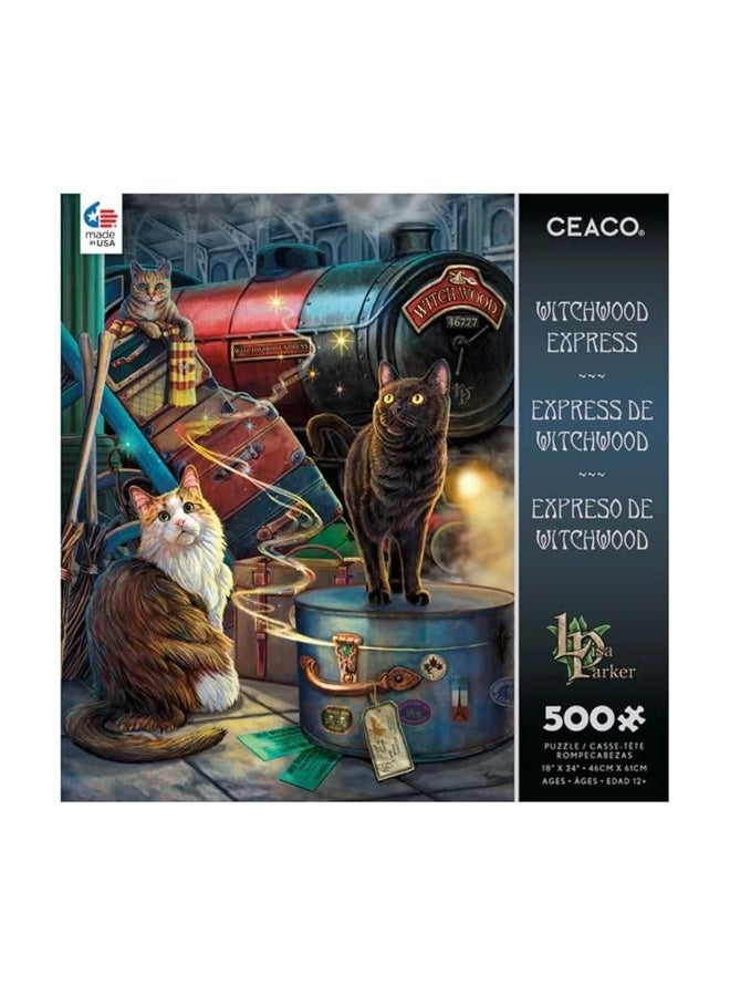 Ceaco  Night Spirit  Witchwood Express  500 Piece Jigsaw Puzzle