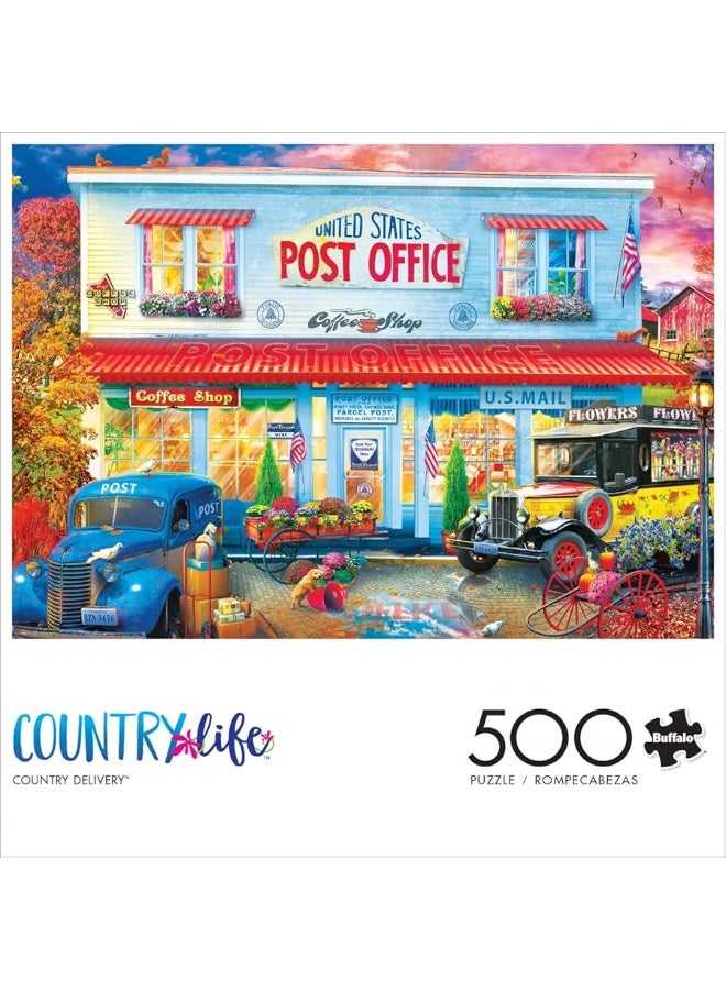 Buffalo Games - Country Life - Country Delivery - 500 Piece Jigsaw Puzzle, Multi