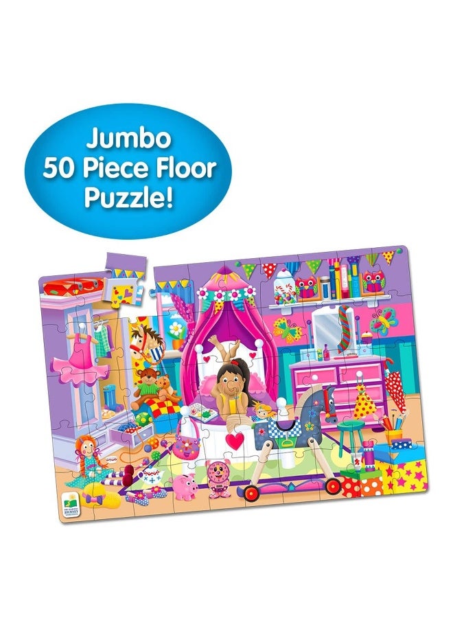 In My Room Jumbo Floor Puzzle (50 Pieces)