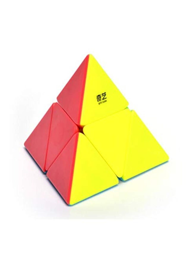 CuberSpeed Pyramorphix stickerless Speed Cube Pyraminx 2x2 Cube Puzzle