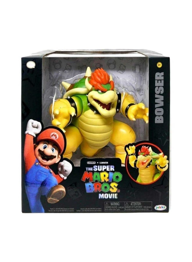 The Bros. Movie Bowser Figure (18 Cm)