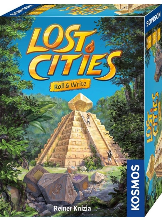 Thames  Kosmos Lost Cities Roll  Write  A Family Friendly Game from Kosmos Games by Reiner Knizia  for 2 to 5 Players Ages 8 and up