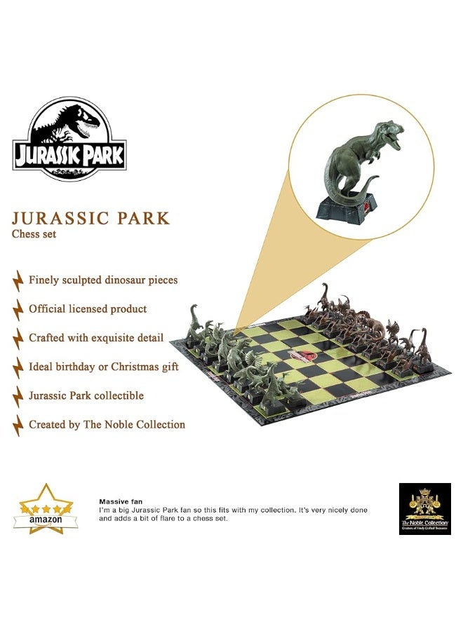 The Noble Collection Jurassic Park Chess Set