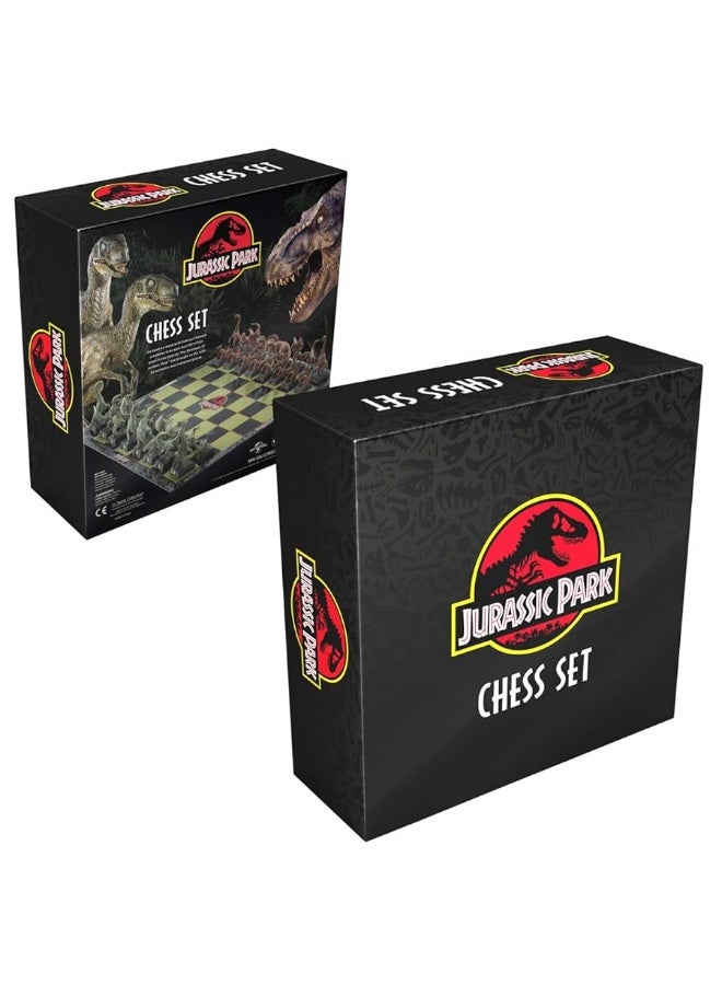 The Noble Collection Jurassic Park Chess Set