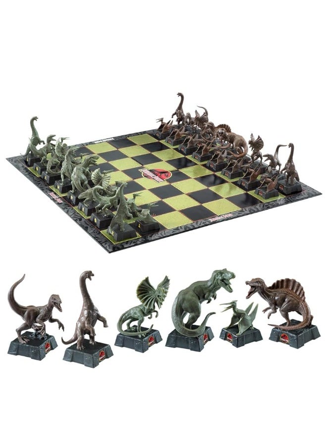 The Noble Collection Jurassic Park Chess Set