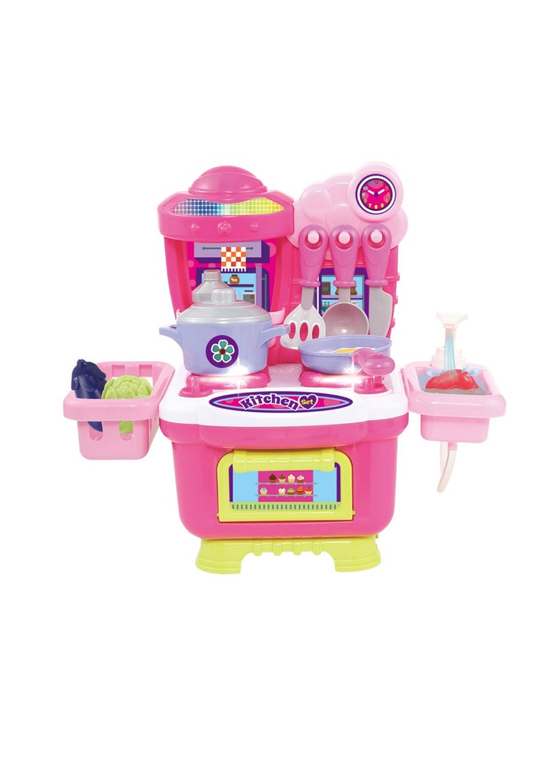 SFL Multicolors My Kitchen Set with Water,Sound & Light 16809A
