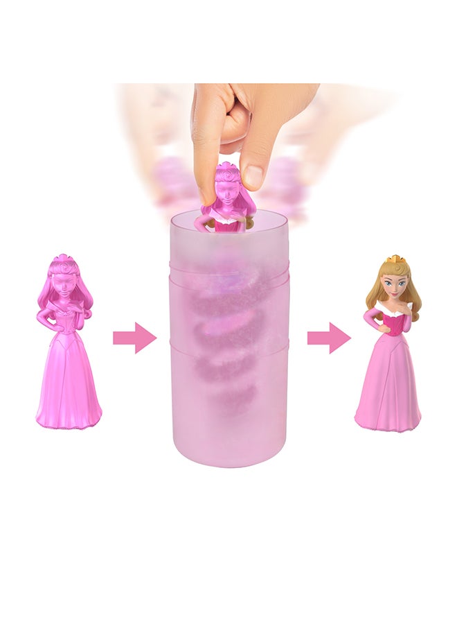 Princess Small Doll Royal Color Reveal with 6 Surprises Including Scented Ring and 4 Accessories (Dolls May Vary), Garden Party Series