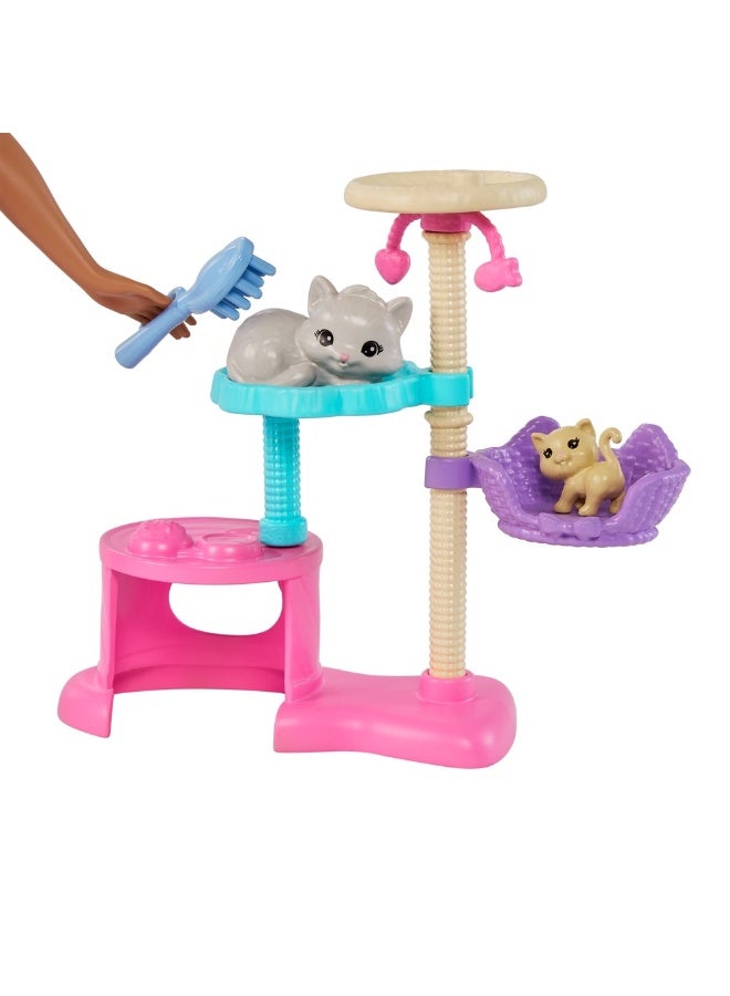 Kitty Condo Doll Playset (15 Pieces)