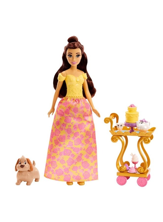 Belle’S Tea Time Cart Playset