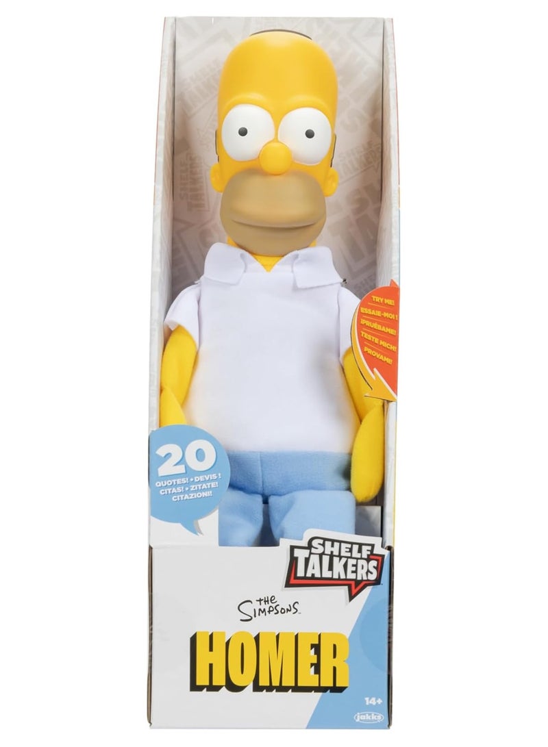 The Simpsons Shelf Talkers Homer 12